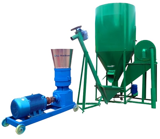 Grinding, Mixing and Feed Pellet Machine