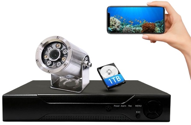 Under Water CCTV Camera Kit